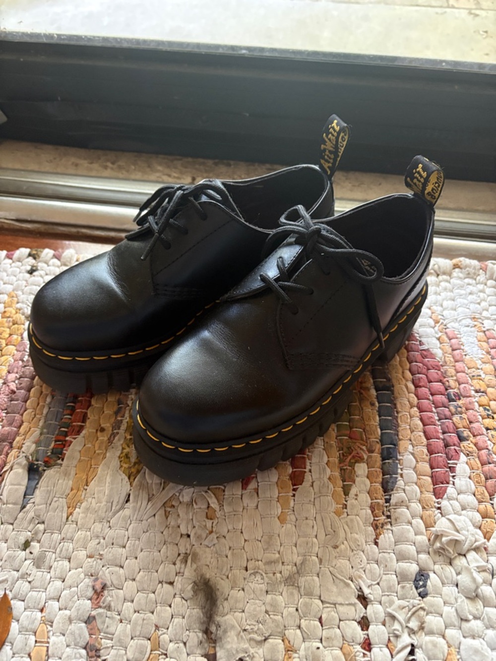 Dr. Martens Black Softwair Airwair Loafer